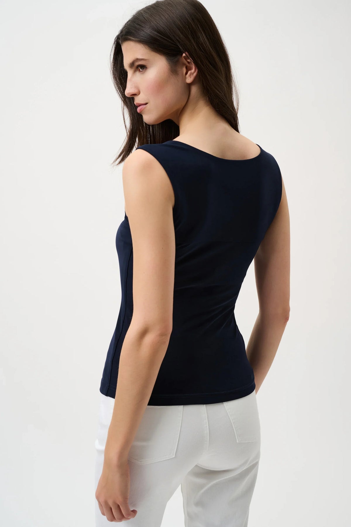 Classic Square Neck Cami- Midnight Blue