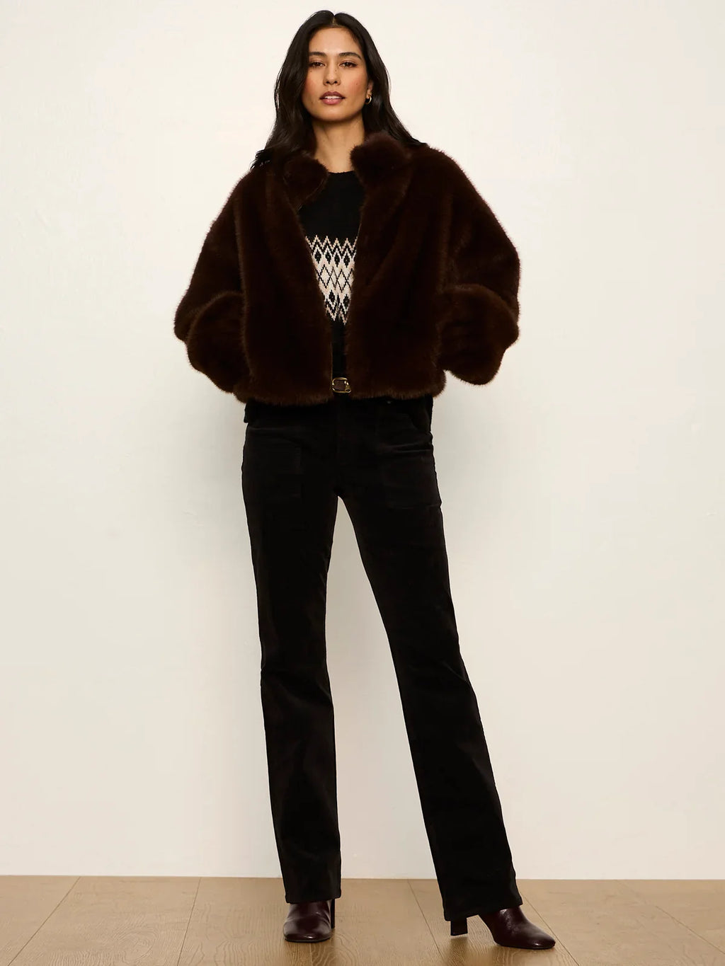 Everest Fur Bomber- Espresso Martini