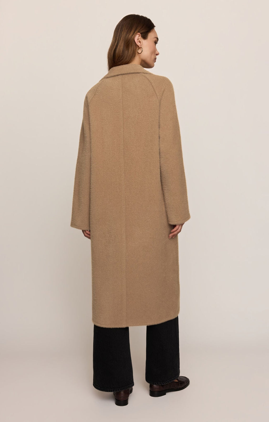 Crosby Cocoon Coat- Light Toffee