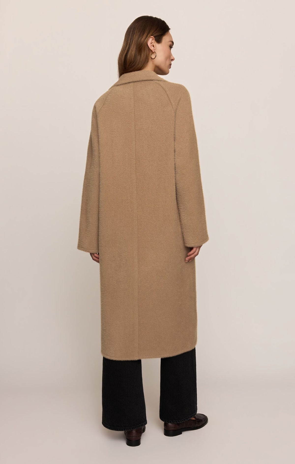 Crosby Cocoon Coat- Light Toffee