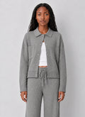 Slowdown Sweater Jacket- Classic Heather Grey