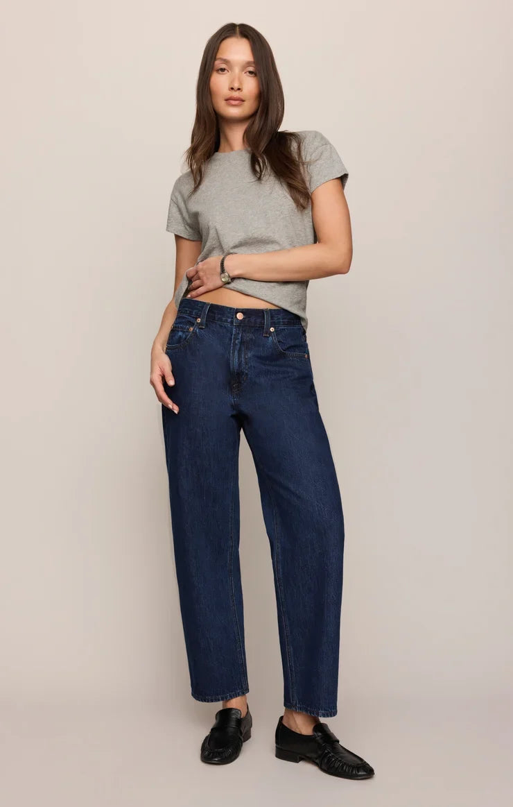 The Off Duty Mid-Rise Bowed Ankle- Horizon