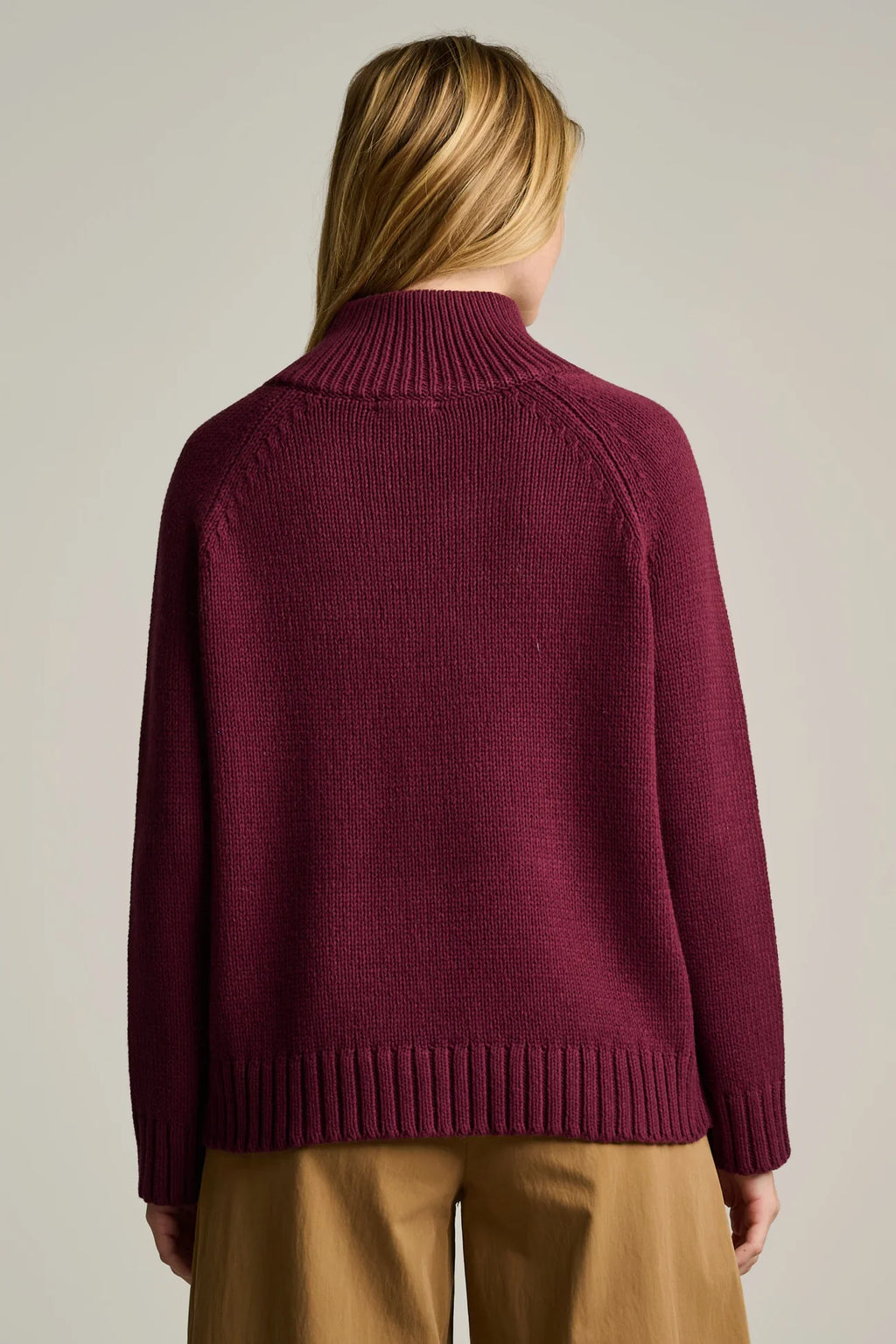 Take Aim Sweater- Wine
