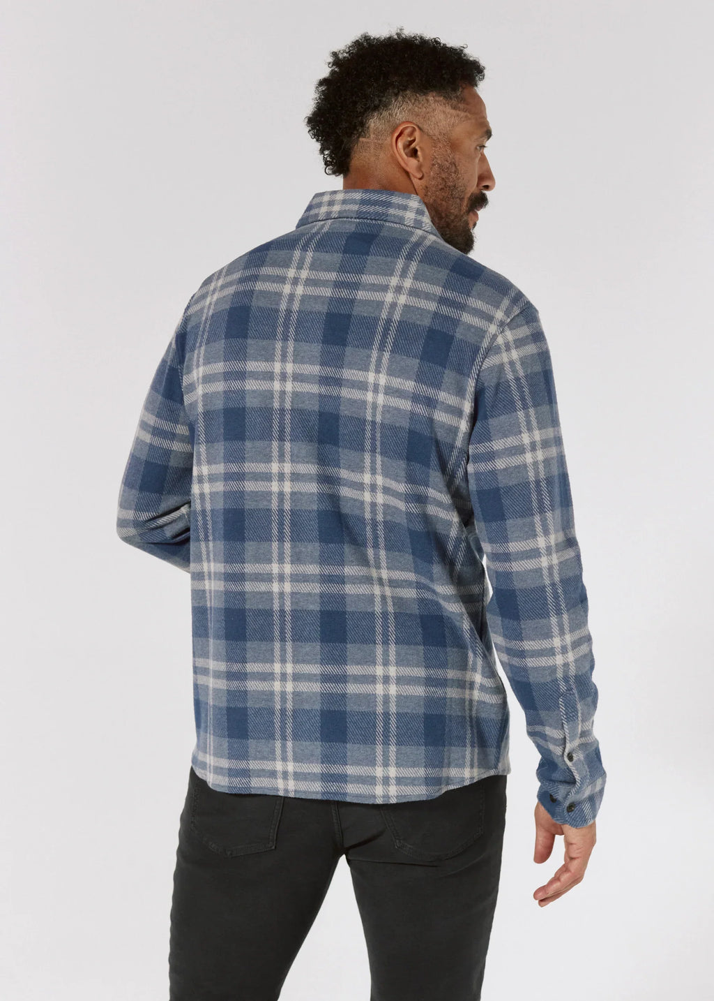 Generation™ Stretch Flannel- Blue