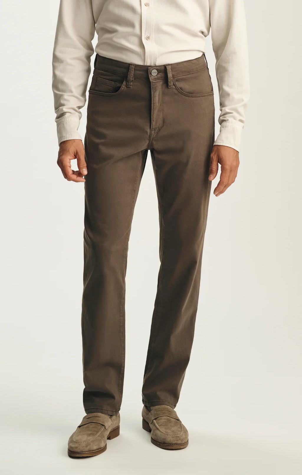 Charisma Relaxed Straight Pants- Hardwood Twill