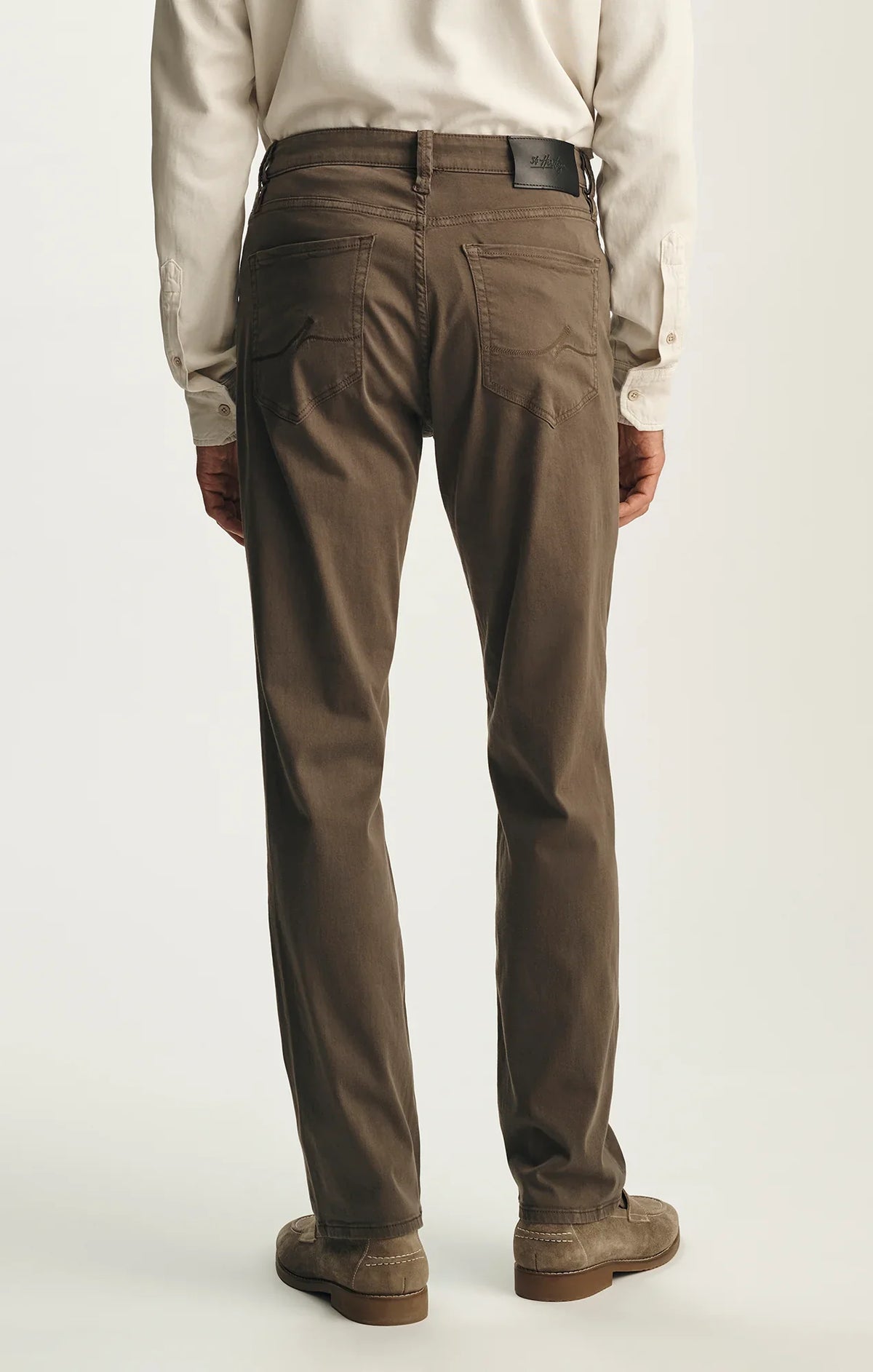 Charisma Relaxed Straight Pants- Hardwood Twill