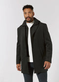The Midtown Overcoat- Charcoal