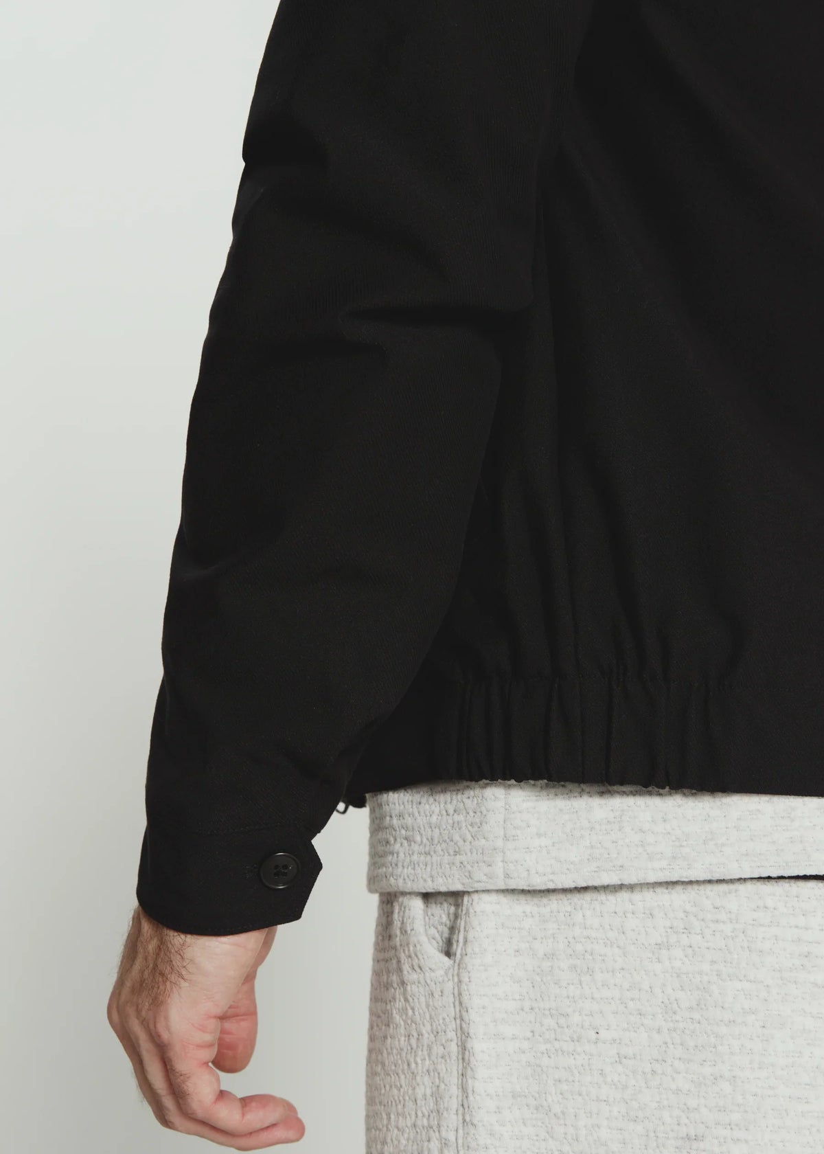 Baron Full Zip Jacket- Black