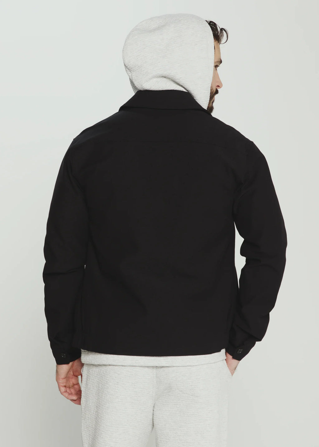Baron Full Zip Jacket- Black