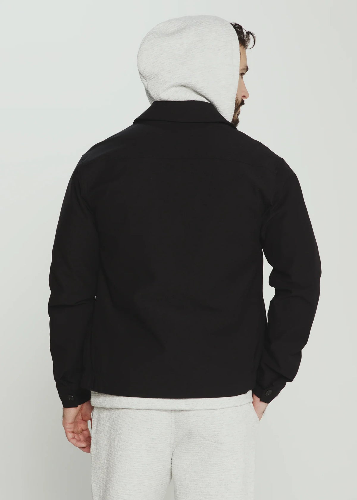 Baron Full Zip Jacket- Black