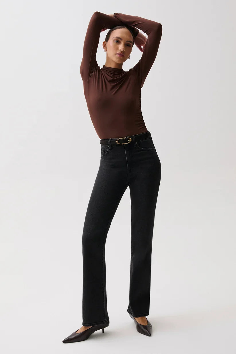 Evie High Rise Slim Boot- Jetset