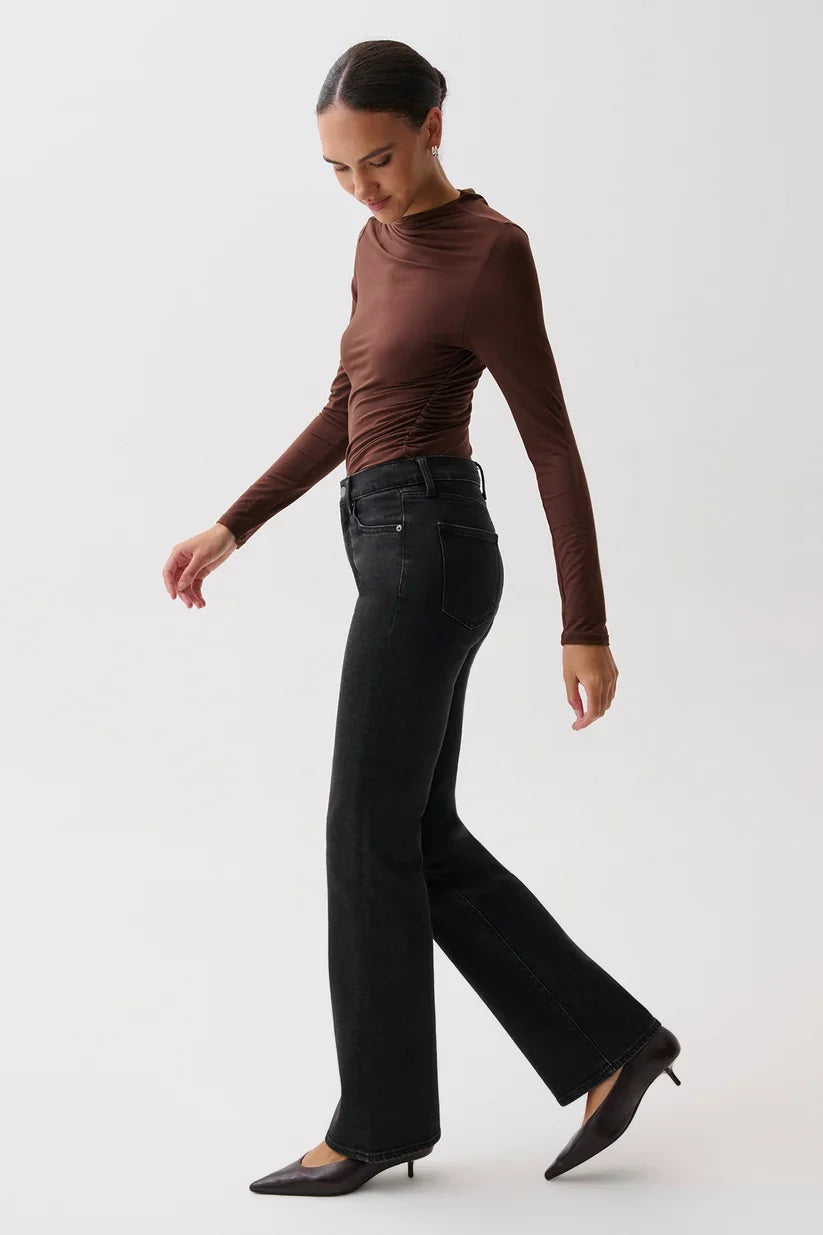 Evie High Rise Slim Boot- Jetset