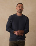 Coolmax Textured Crewneck Sweater- Waterloo