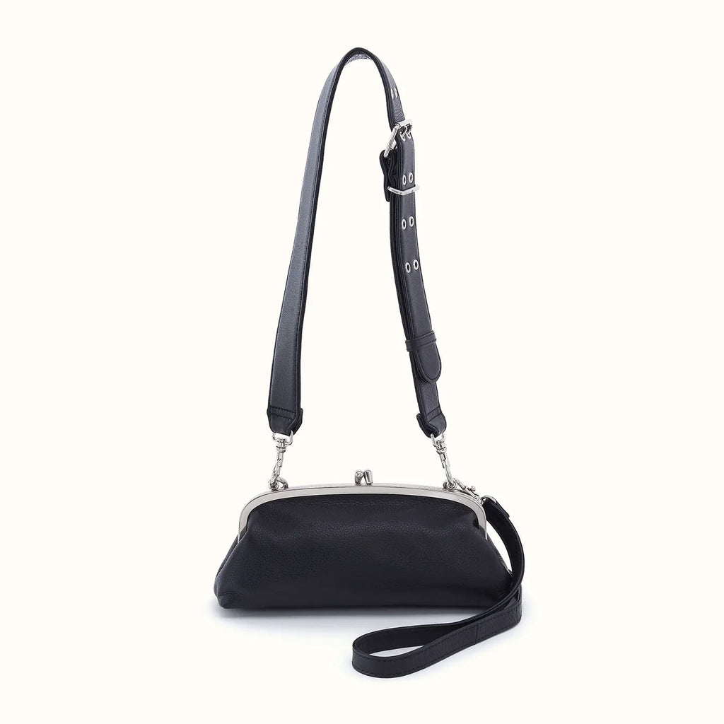 Alba Small Frame Dual Strap- Black