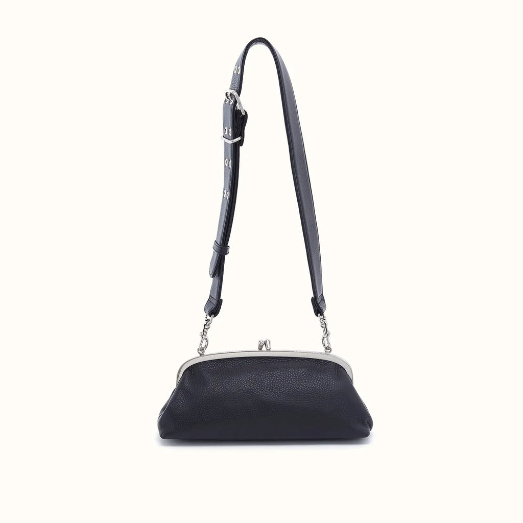 Alba Small Frame Dual Strap- Black