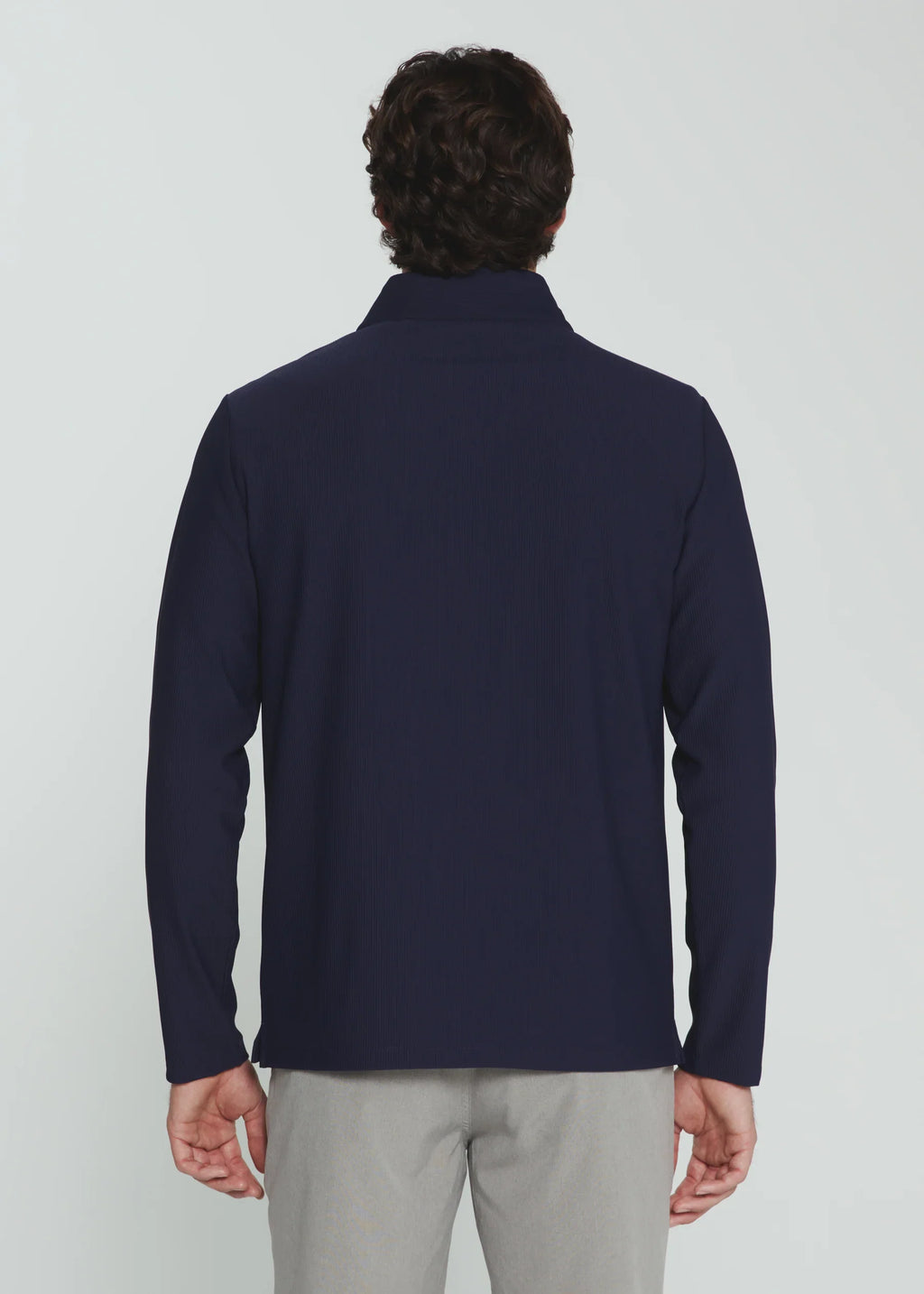 Drift Quarter Zip Pullover- Navy
