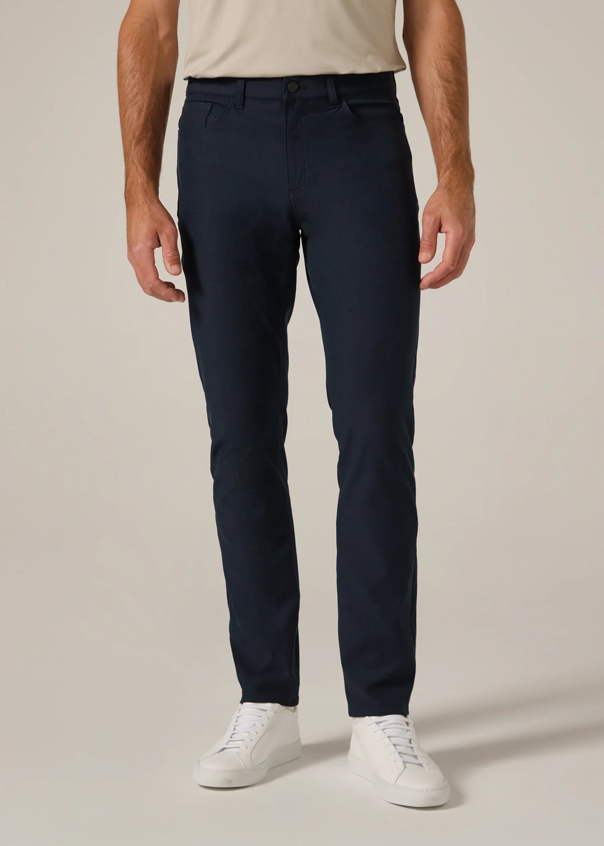 Baron 5-Pocket Pant- Navy