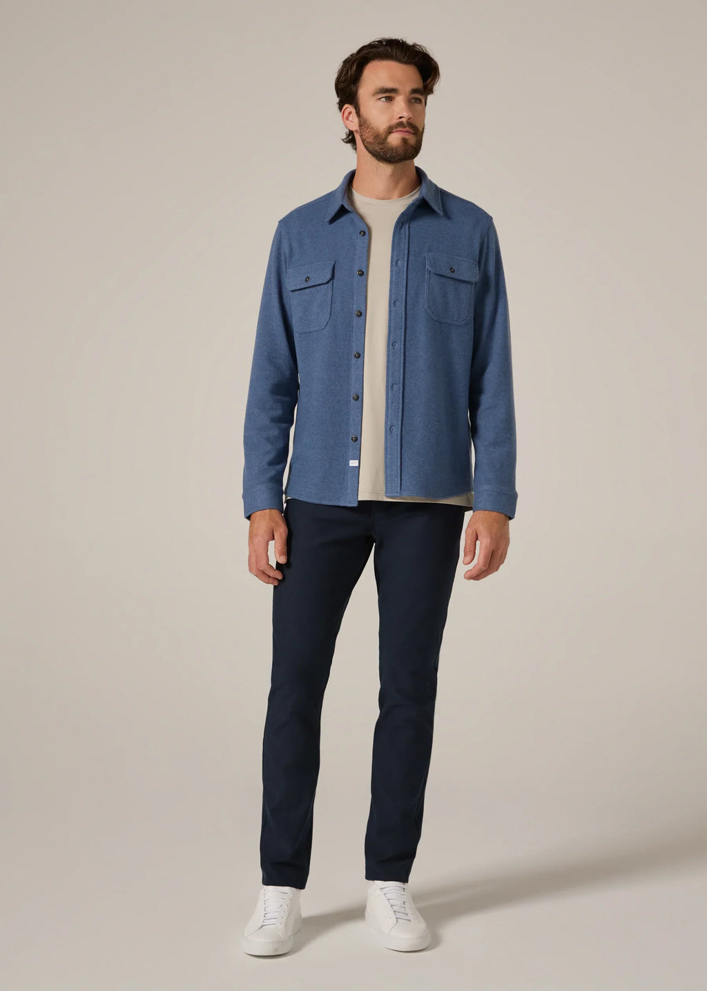 Baron 5-Pocket Pant- Navy