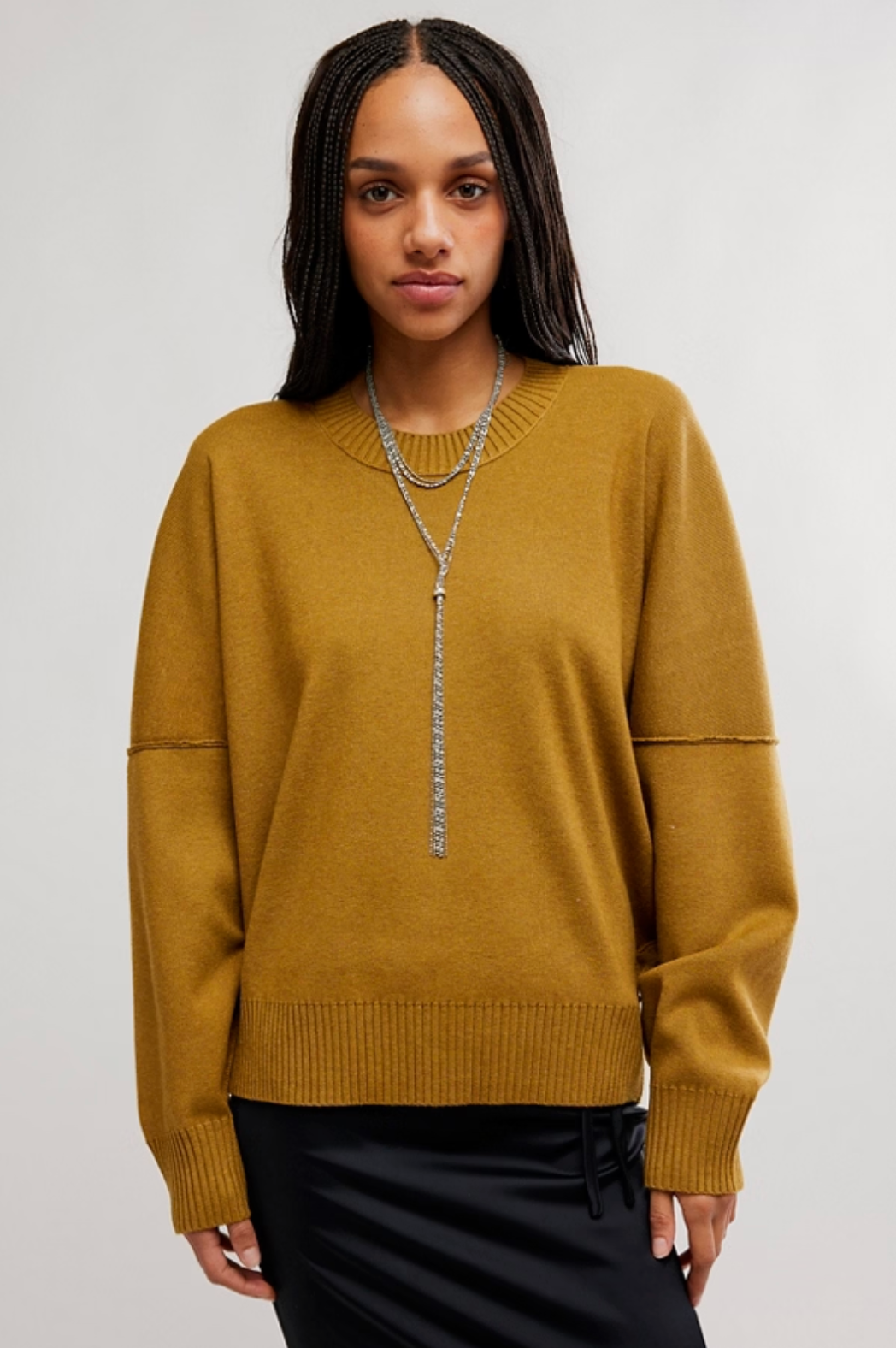 Alma Pullover- Olive Tapenade