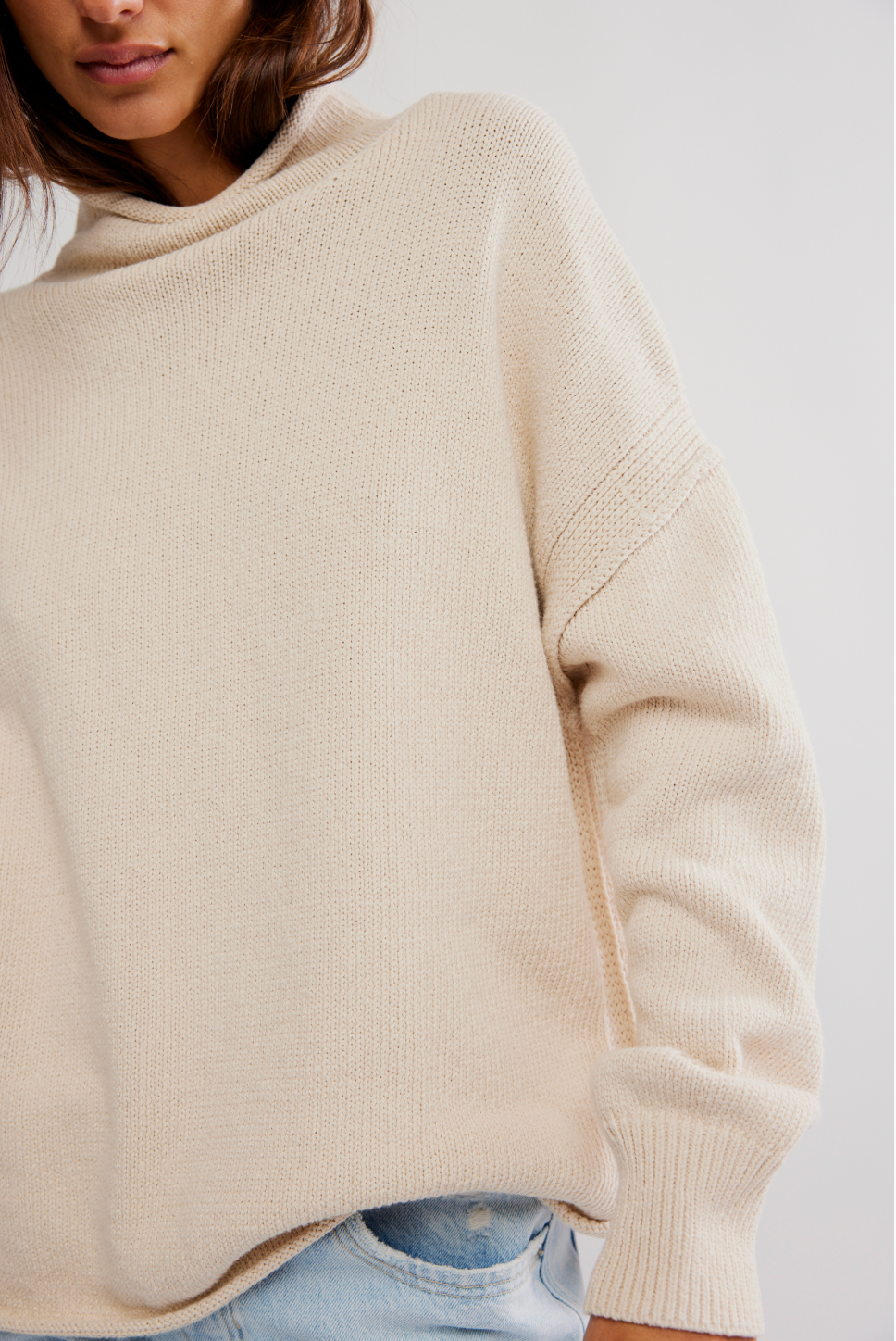 Torres Rollneck Sweater- Sugar Swizzle