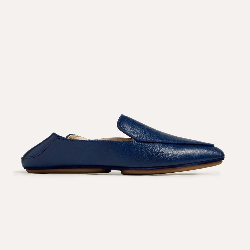 Vivina Crashback Loafer-Navy Leather
