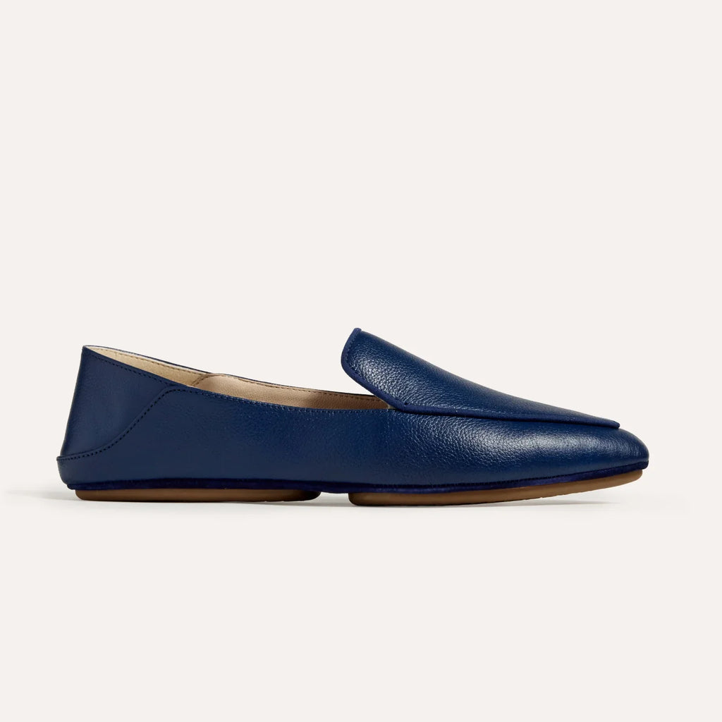 Vivina Crashback Loafer-Navy Leather