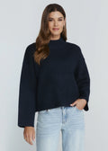 Wren Knitted Sweater- Navy