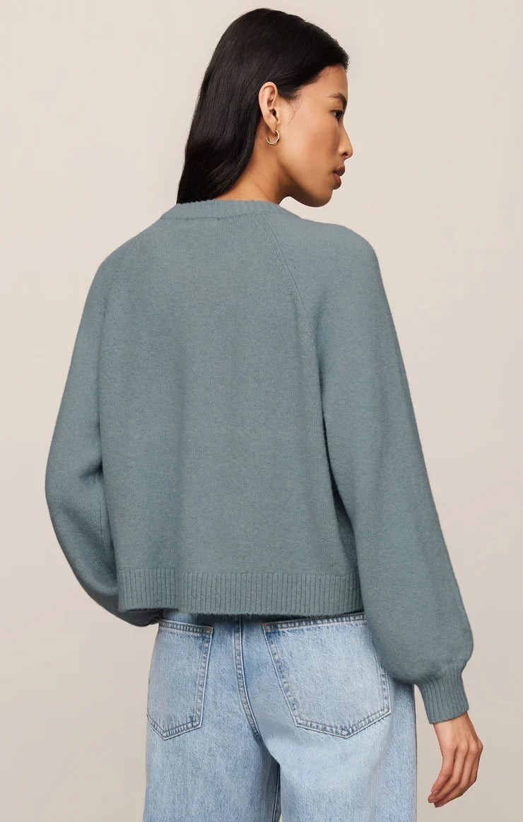 Coming Up Cozy Sweater- Soft Succulent