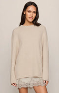 Chill Mode Sweater- Frosted Pearl