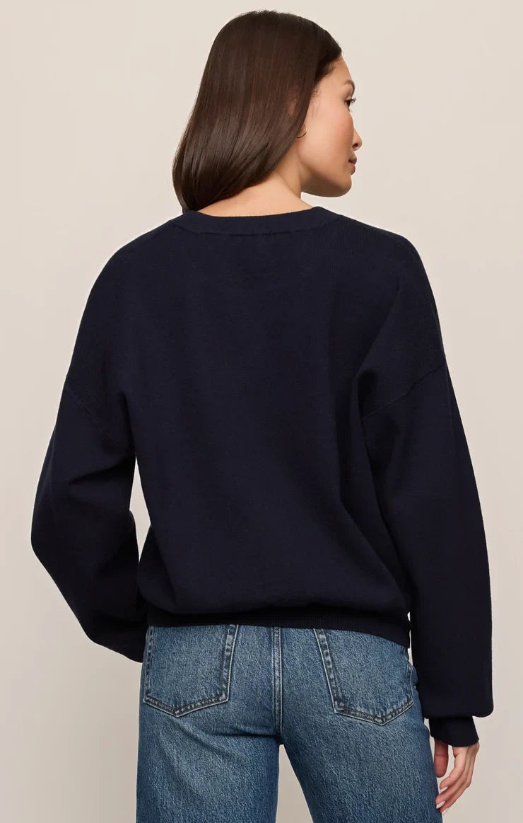 Take It Easy Sweater- Night Fall