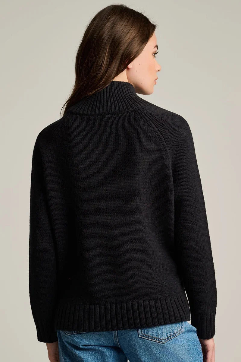 Take Aim Sweater- Black