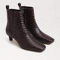 Peony Weave Ankle Boot- Cafe