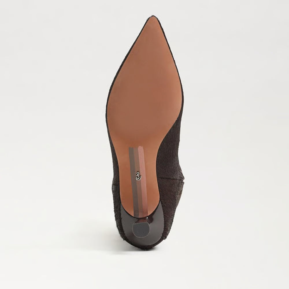 Ramona Mid Calf Boot- Pecan Calfhair