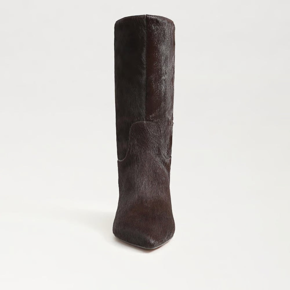Ramona Mid Calf Boot- Pecan Calfhair