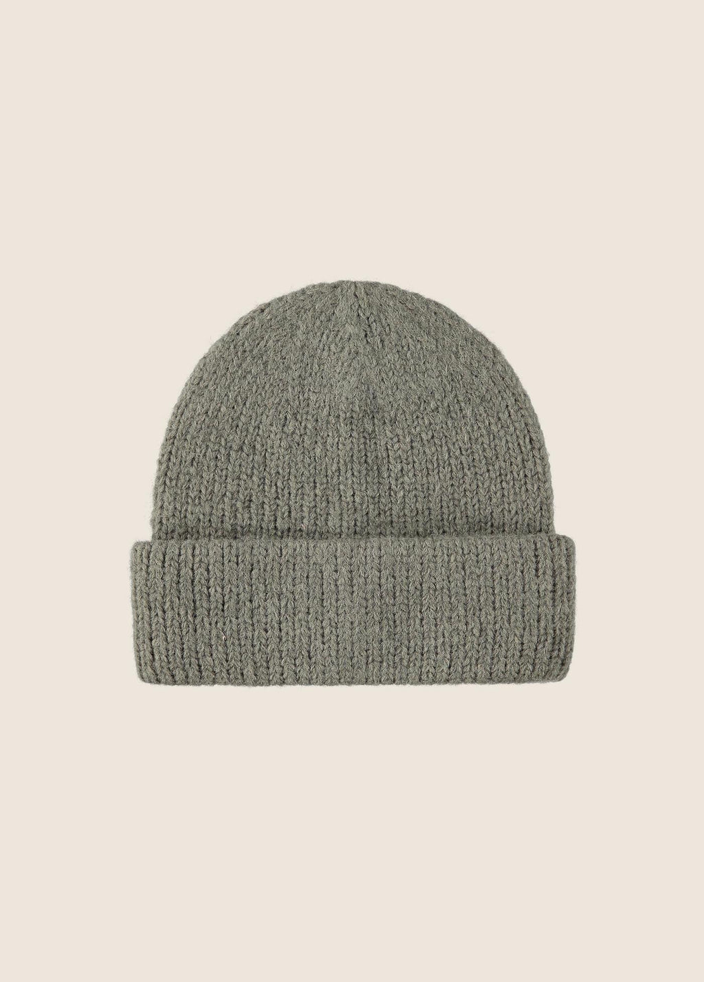 The Braided Beanie- Army