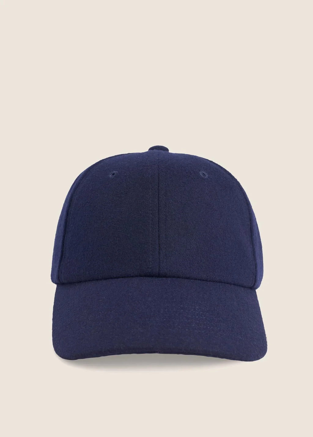 The Wool Baseball Hat- Midnight