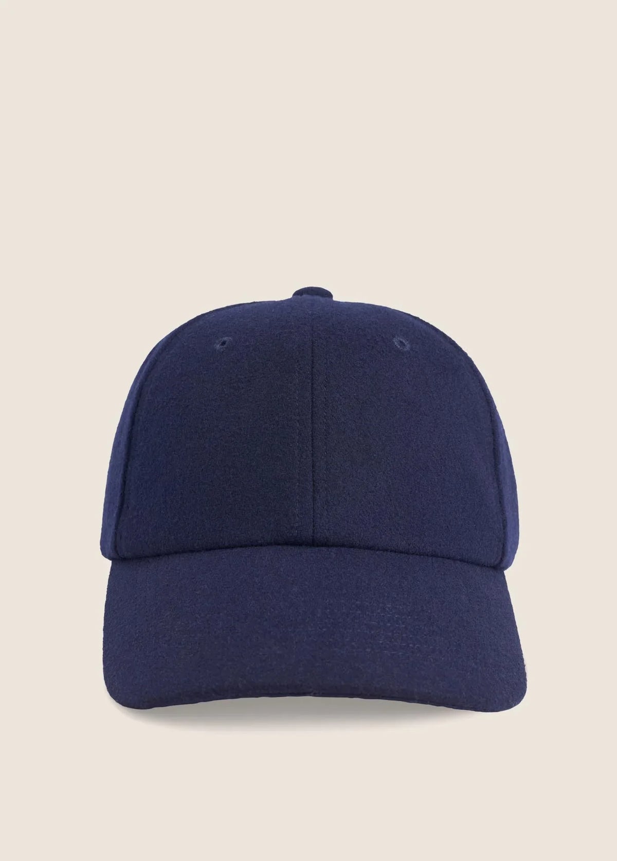 The Wool Baseball Hat- Midnight