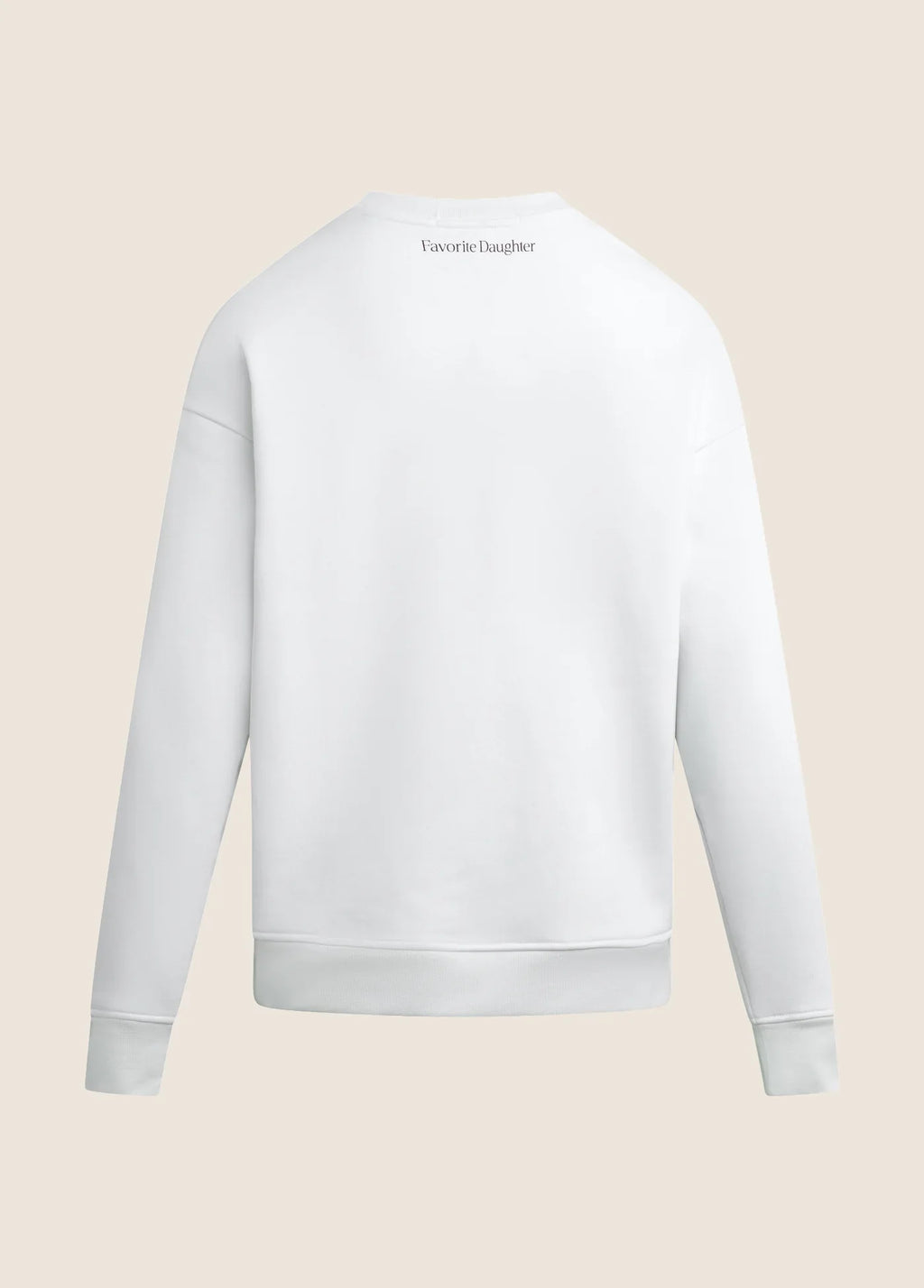 The Favorite Grandma Sweatshirt- Sugar/Burgundy