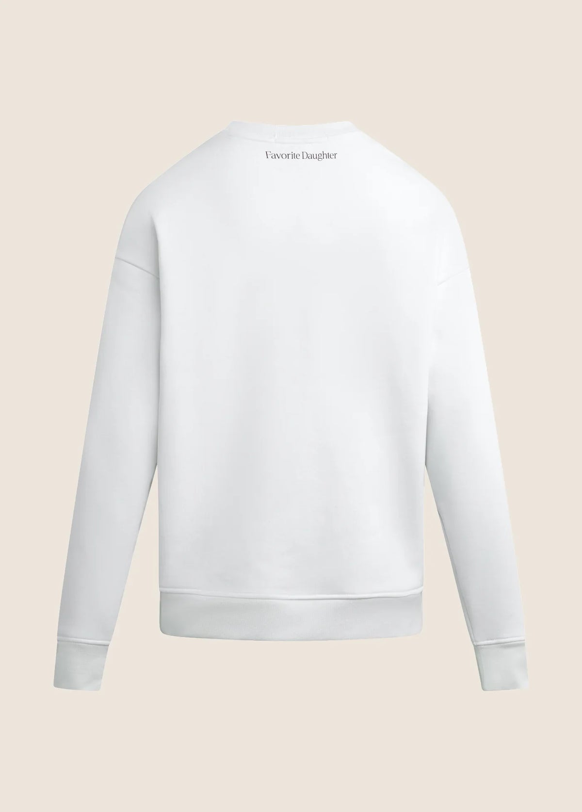 The Favorite Grandma Sweatshirt- Sugar/Burgundy
