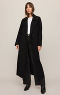 Crosby Cocoon Coat- Black