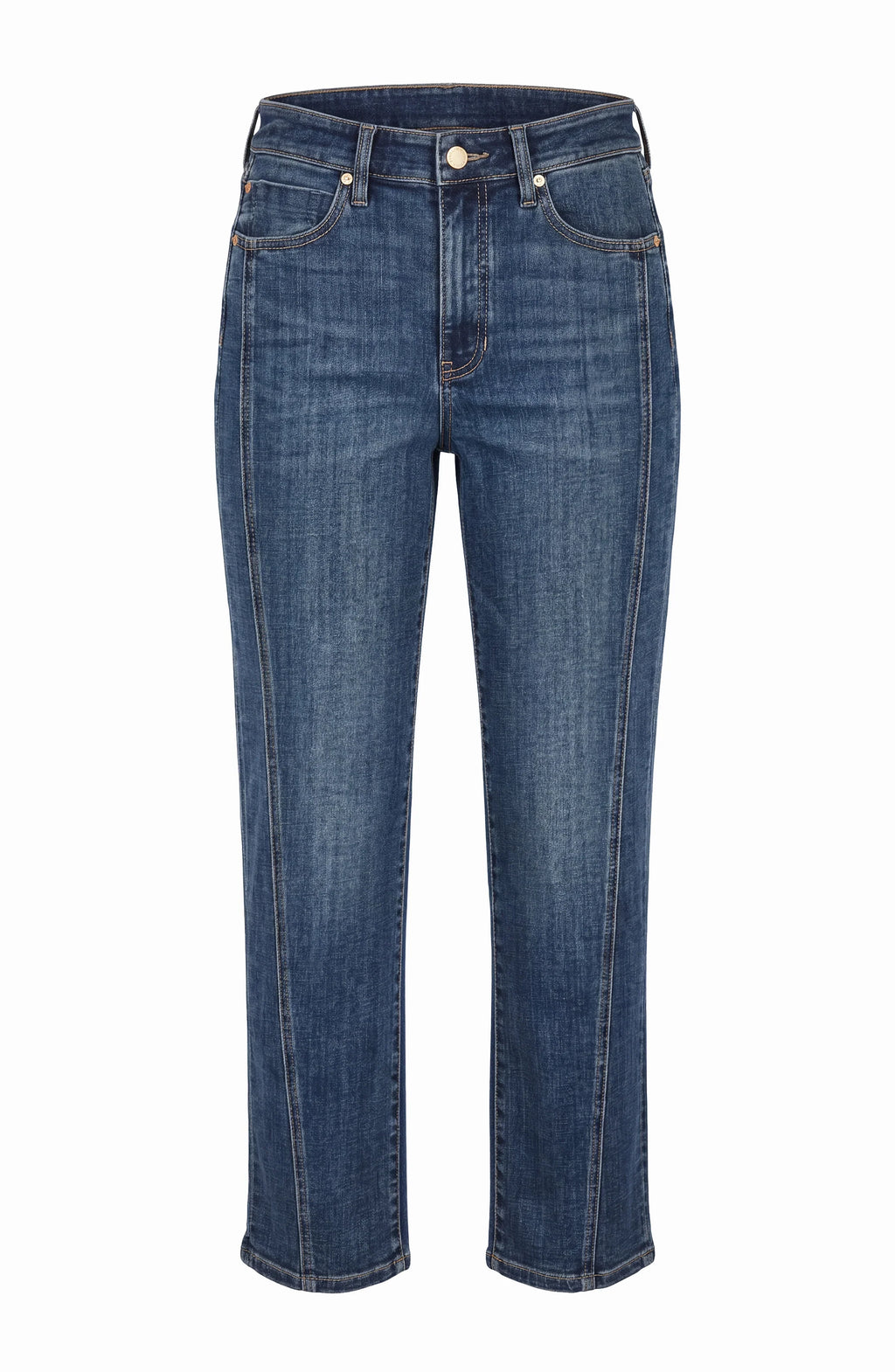 Kennedy Straight W/ Vertical Seaming- Lafayette Dark