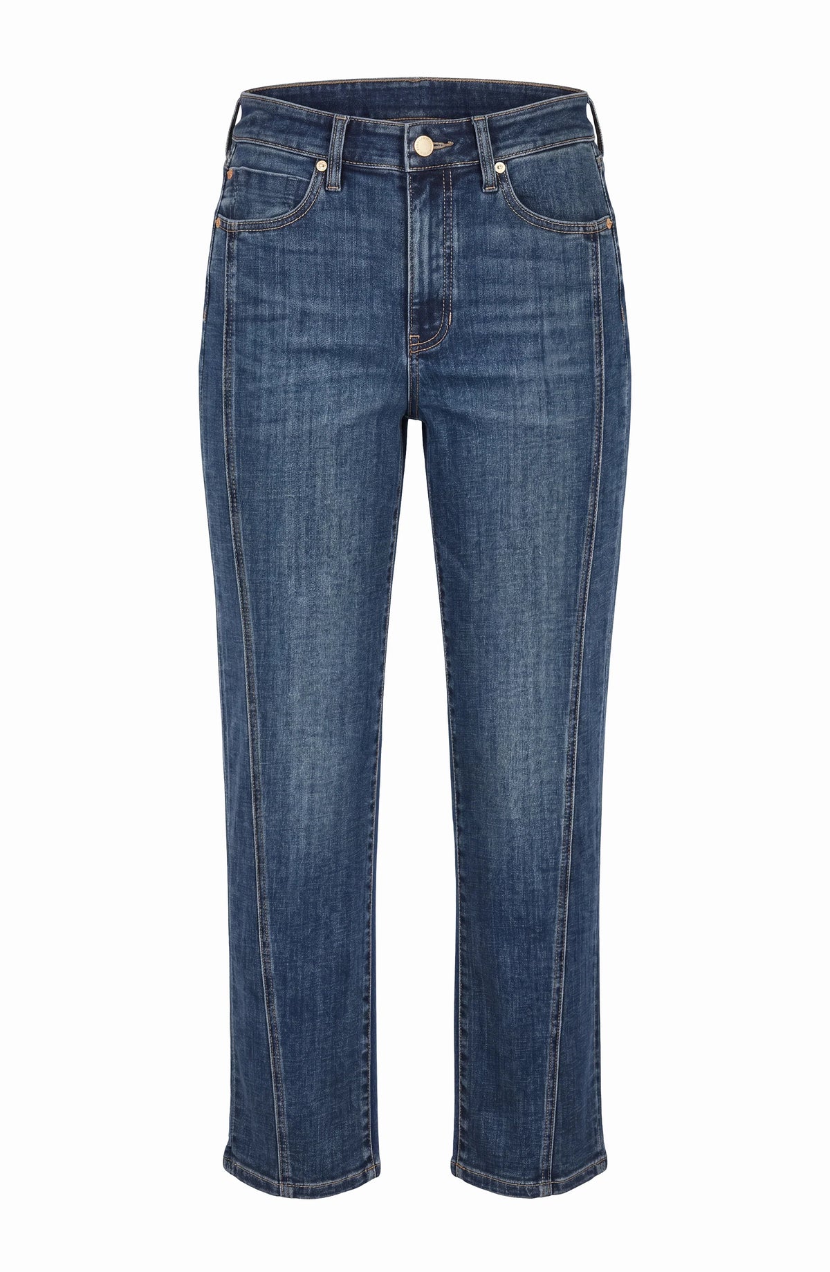 Kennedy Straight W/ Vertical Seaming- Lafayette Dark