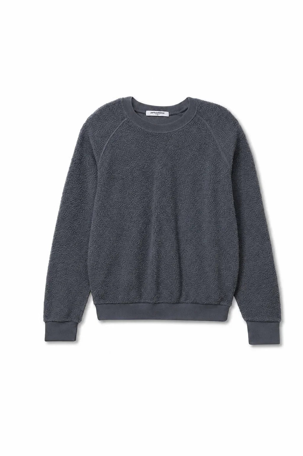 Ziggy Reverse Fleece Crew Neck Sweatshirt- Turbulence
